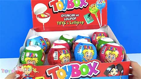 Toybox 12 Adet Sürpriz Oyuncak Kutusu Ve Toybox Lolipop Açtık Finger