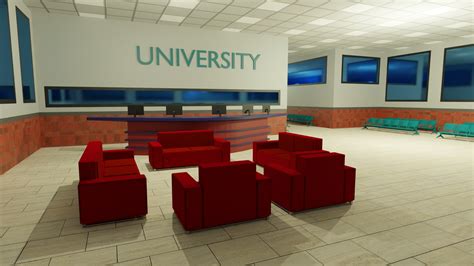 University Interior Model - TurboSquid 2140288