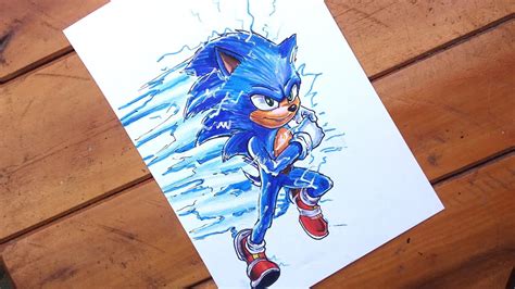 Como Desenhar O Sonic Bem Realista