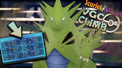 TYRANITAR DOMINATES In SERIES 2 VGC 2023 Rental Team Pokemon Scarlet