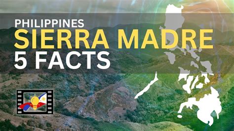 5 Facts About Sierra Madre Philippines Tagalog Pinoy Vidcyclopedia