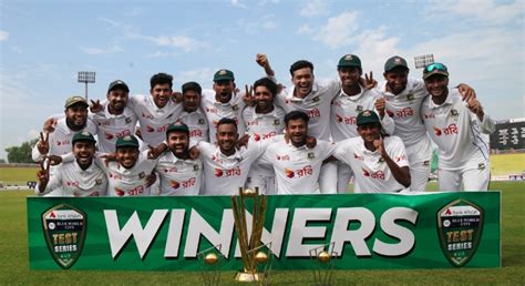 Bangladesh secures historic clean sweep with 2-0 Test series win ...