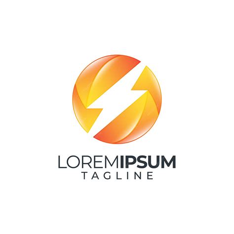 premium vector bolt graphic template