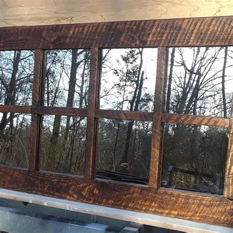 rustic mirror etsy