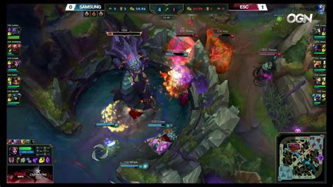 LoL Highlights ESC Vs SSG Game 2 LCK Summer 2016 24 06 2016 ESC Ever Vs