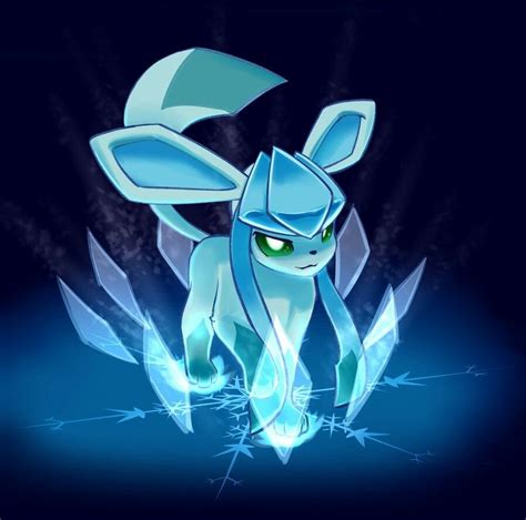 Glaceon Eevee Eevee Cute Pokemon Eeveelutions Cute Pok Nbkomputer