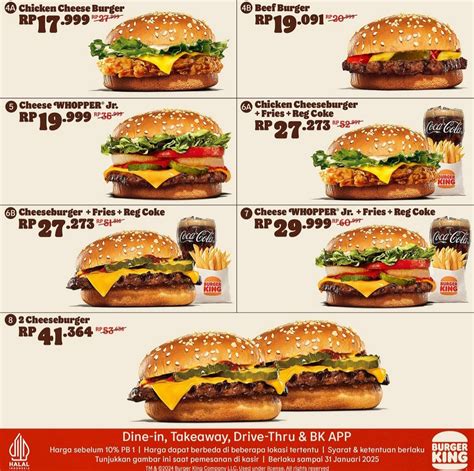 Ada Paket Kupon Desember Di Promo Burger King Sampai Desember