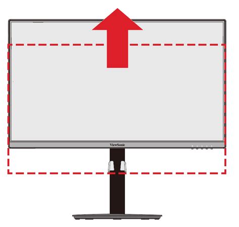 Va2708 Hdj Adjusting The Viewing Angle Viewsonic Monitor