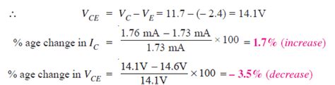 Solved Problems On Transistor Biasing Electronics Post