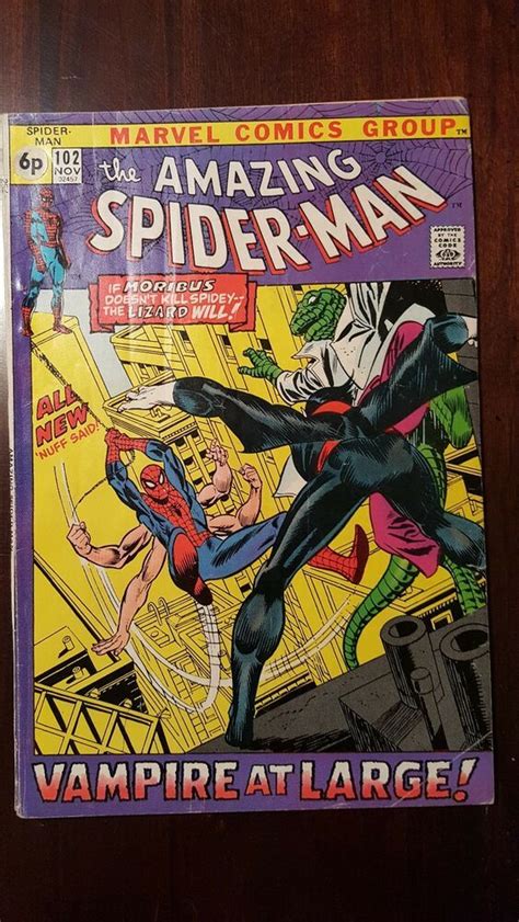 The Amazing Spider Man 102 Marvel Comics 1971 Very Good40 Price Variant Spiderman