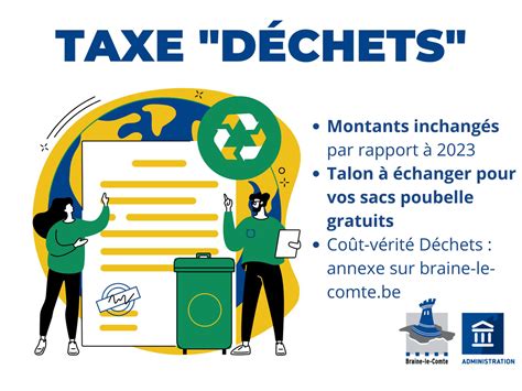 Taxe Déchets 2024 Braine le Comte Une Ville en Vie