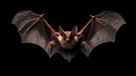 Premium AI Image | Bat Flying in Night HD Wallpaper Stock Image