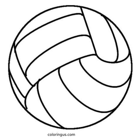 Realistic Volleyball Coloring Pages The Best Porn Website