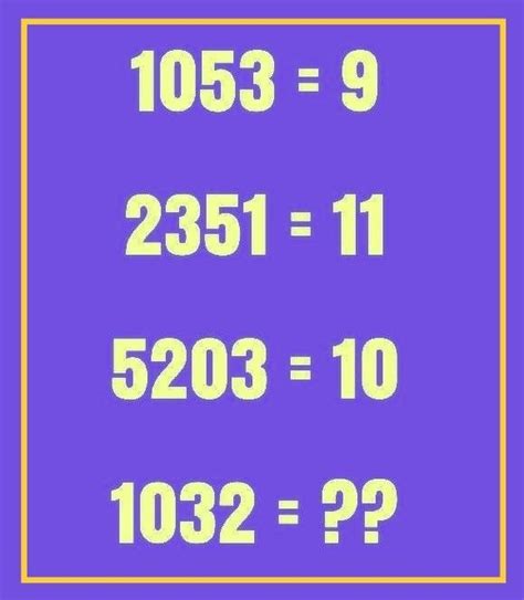 Logical Reasoning Puzzle For Genius With Answer Maths Puzzles Math