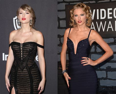 Prime skinny Taylor (2013) and prime thicc Taylor (2020). No arguments