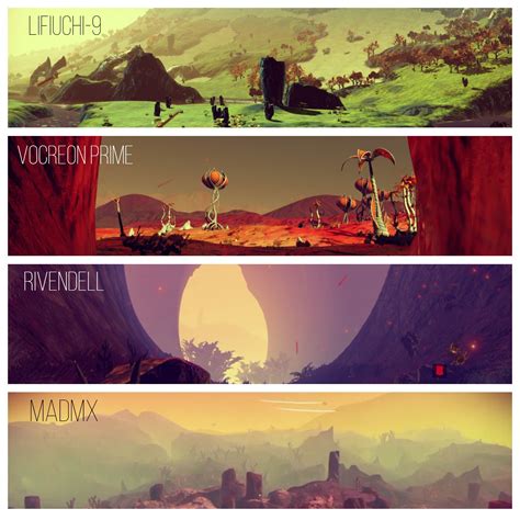 Some Of My Favorite Planets From Early Nms Rnomansskythegame