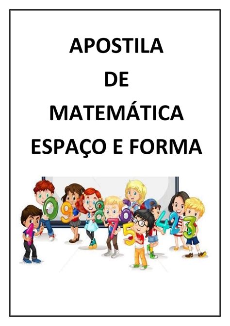 Apostila De Matem Tica Espa O E Forma Baixe A Apostila Aqui