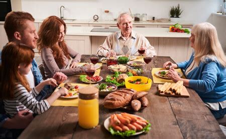 Ideas de comida para una reunión familiar Aprende Institute