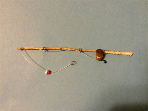 Dollhouse Miniature Bamboo Fishing Pole 1:24 Scale Nautical - Etsy