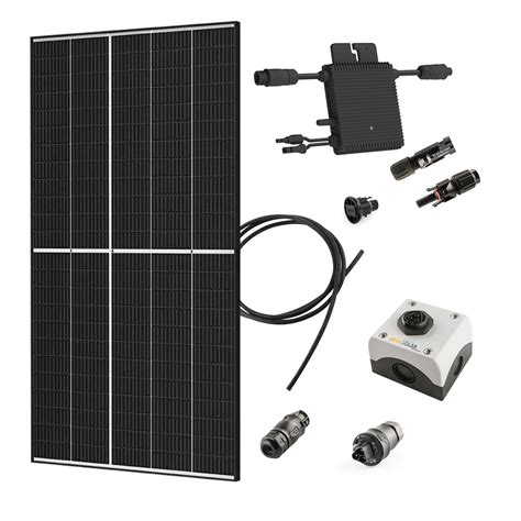 Plenti SOLAR Kraftwerk 400W Fotovoltaikanlage 1 PV Modul