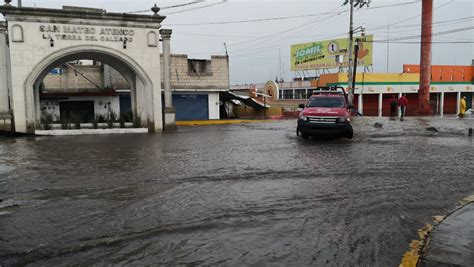 Fotos Fuertes Lluvias Inundan Calles Del Valle De Toluca