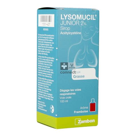 Lysomucil Junior 2 Solution Buvable 100 Ml