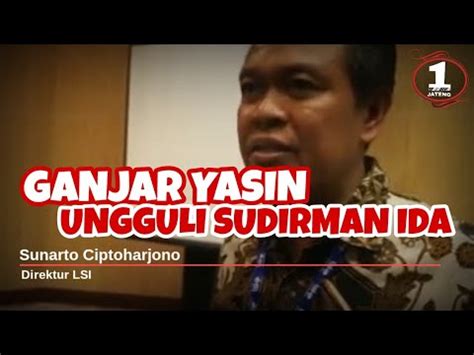 SURVEI LSI UNGGULKAN PASANGAN GANJAR YASIN DALAM PIKKADA JATENG 2018