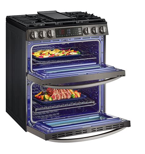 Customer Reviews Lg Cu Ft Slide In Double Oven Gas True