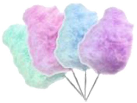 Cotton Candy Sweet Treat Fluffy Delights Png