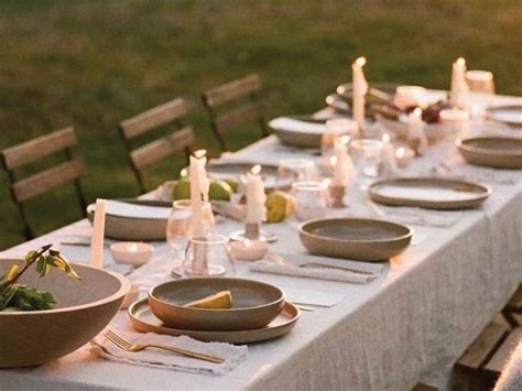 10 Table Decorations Dinner For A Beautiful Table Setting