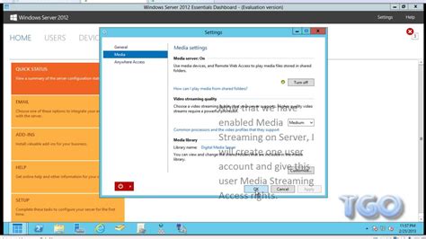 Install Anywhere Access Media Server On Windows Server 2012