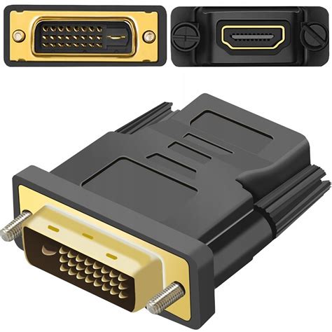 Adapter przejściówka gniazdo HDMI na DVI wtyk Sklep Opinie Cena w