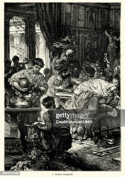 4827 Roman Banquet Stock Photos High Res Pictures And Images Getty