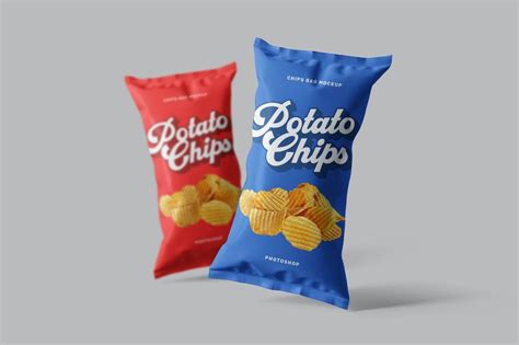 20 Creative Chips Bag Mockup Psd Templates Mockup Den