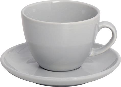 Espiel Essentials Φλιτζάνι Cappuccino Κεραμικό Light Grey 220ml OWA102