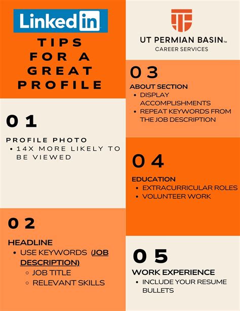 Top 10 Tips for LinkedIn Profile – Career Services | University of ...