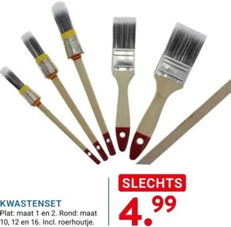 KWASTENSET Aanbieding Bij Kluswijs