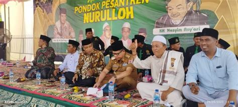 Pj Bupati Mesuji Mesuji Hadiri Pengajian Akbar Dan Halal Bi Halal