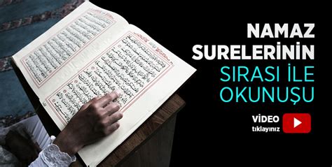 Namaz Sureler N N Sirasi Le Okunu U Namaz Sureleri S Ras Slam Ve