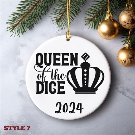 Bunco Queen Bunco Babe Ornament Bunco Christmas Ornament Etsy