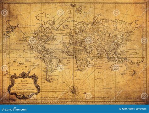 Vintage Atlas Map