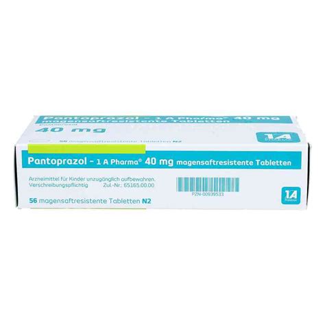 Pantoprazol A Pharma Mg Magensaftresistent Tabletten Stk