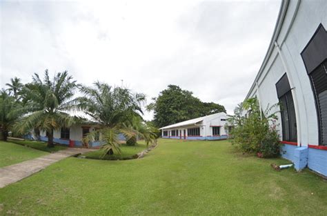 Xavier High School In Chuuk Truk Lagoon Stock Photo Download Image