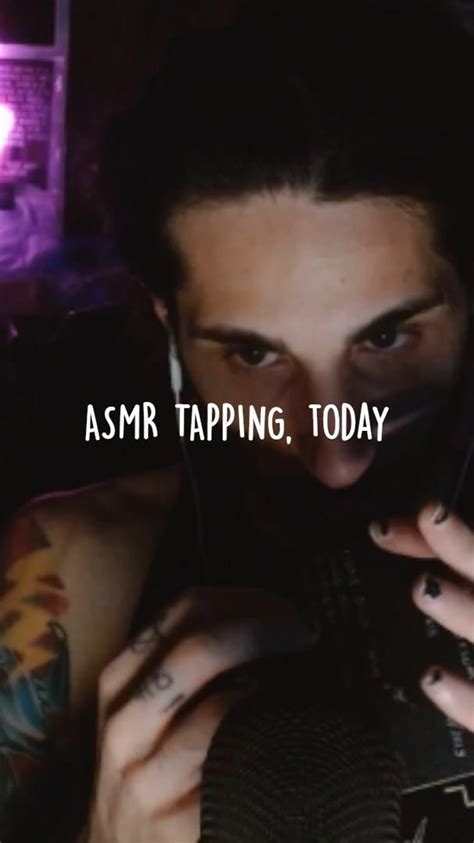 ASMR TAPPING, today | Asmr, Relax