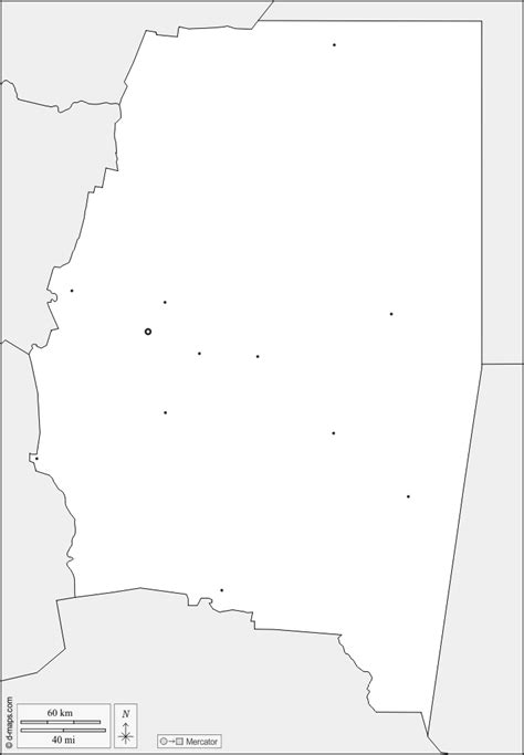 Santiago Del Estero Mapa Gratuito Mapa Mudo Gratuito Mapa En Blanco