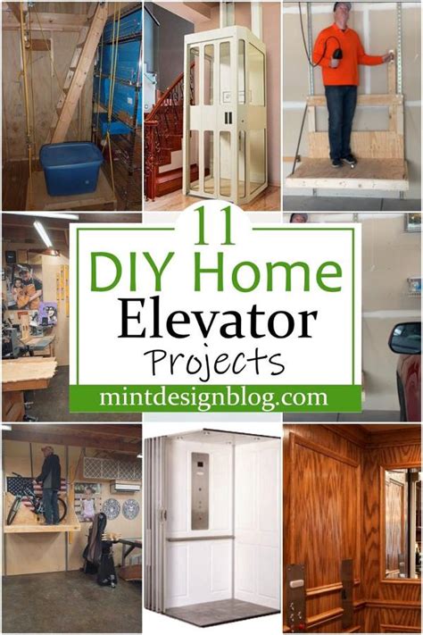 11 DIY Home Elevator Projects - Mint Design Blog