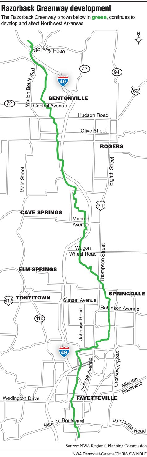 Greenway Bike Trail Map - Atlanta Georgia Map