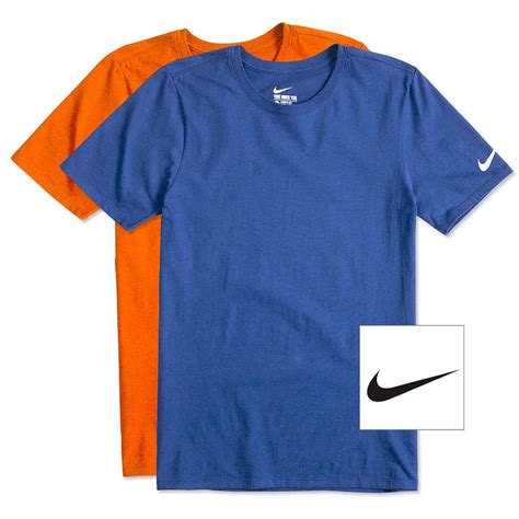 Custom Nike 100 Cotton T Shirt Design Short Sleeve T Shirts Online