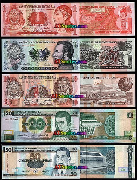 Honduras Banknotes Honduras Paper Money Catalog And Honduran Currency