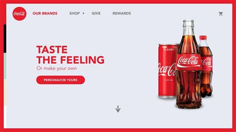 Coca Cola Homepage Concept Youtube